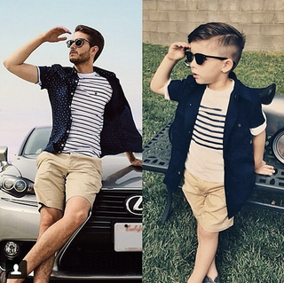 Illustration for article titled A 4-year-old boy recreating fashion poses is just adorable